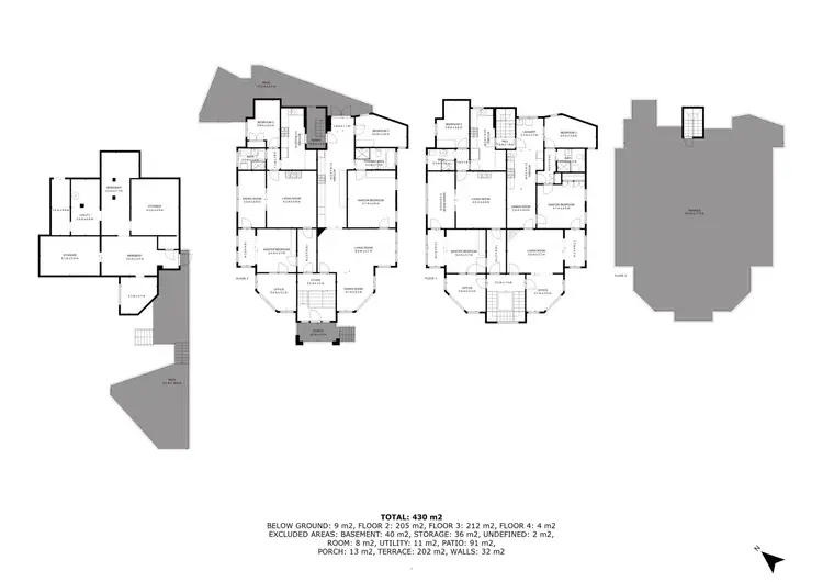 Floorplan of Homely block of units listing, 1 Wulworra Avenue, Cremorne Point NSW 2090