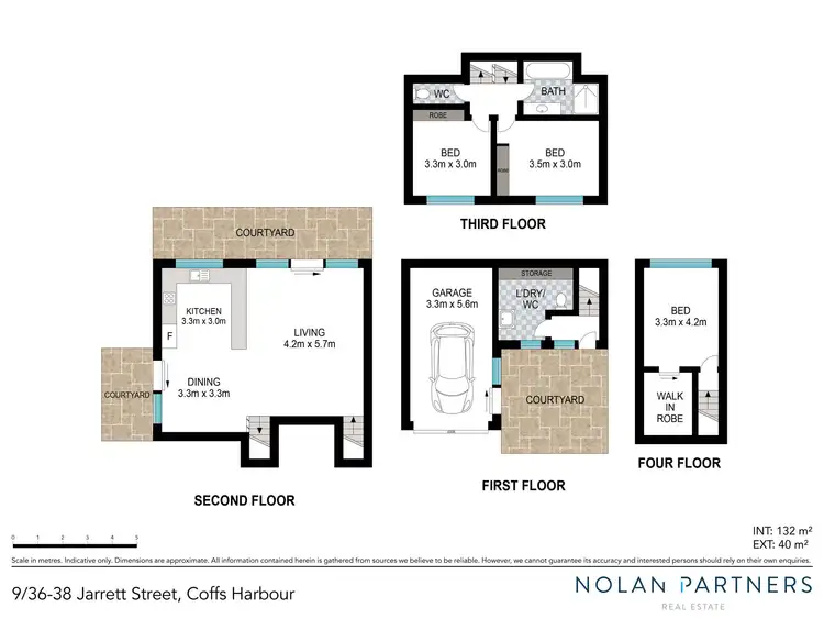 Floorplan of Homely townhouse listing, 9/36-38 Jarrett Street, Coffs Harbour NSW 2450