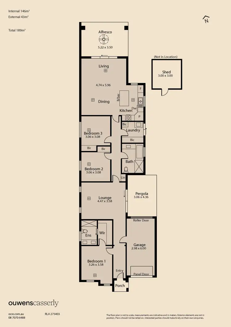 Floorplan of Homely house listing, 22A Shannon Avenue, Glenelg North SA 5045