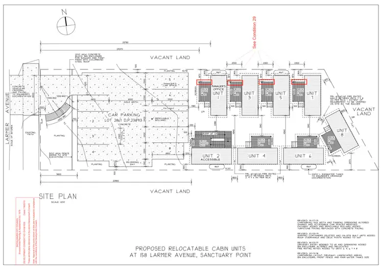 Floorplan of Homely unit listing, 1-8/158 Larmer Avenue, Sanctuary Point NSW 2540