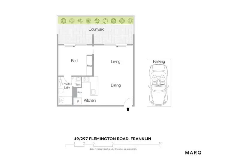 Floorplan of Homely apartment listing, 19/297 Flemington Road, Franklin ACT 2913