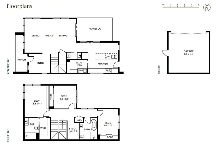 Floorplan of Homely house listing, 42 Bowerbird Loop, Oran Park NSW 2570