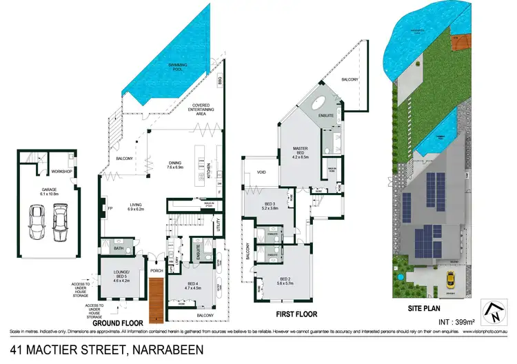 Floorplan of Homely house listing, 41 Mactier Street, Narrabeen NSW 2101