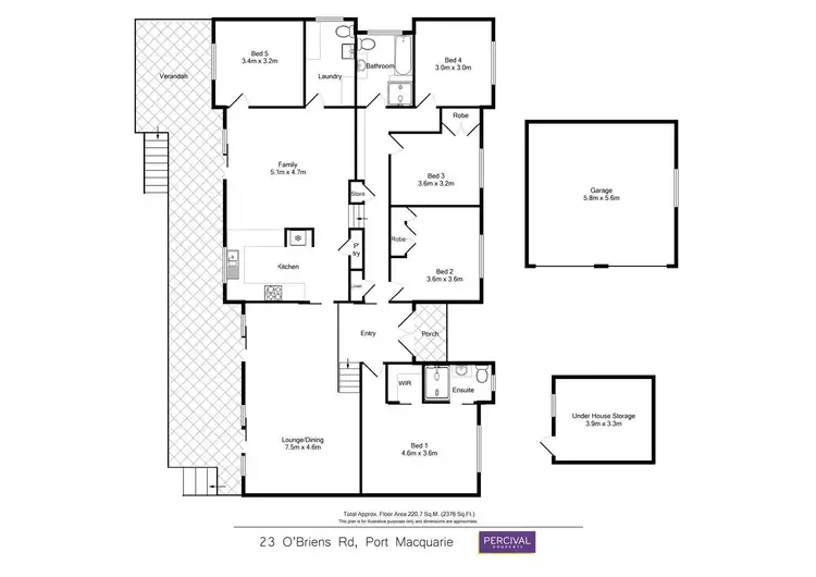 Floorplan of Homely house listing, 23 O'briens Road, Port Macquarie NSW 2444