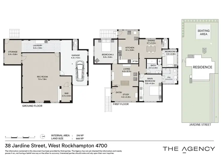 Floorplan of Homely house listing, 38 Jardine Street, West Rockhampton QLD 4700
