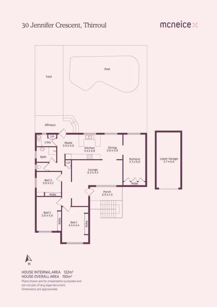 Floorplan of Homely house listing, 30 Jennifer Crescent, Thirroul NSW 2515