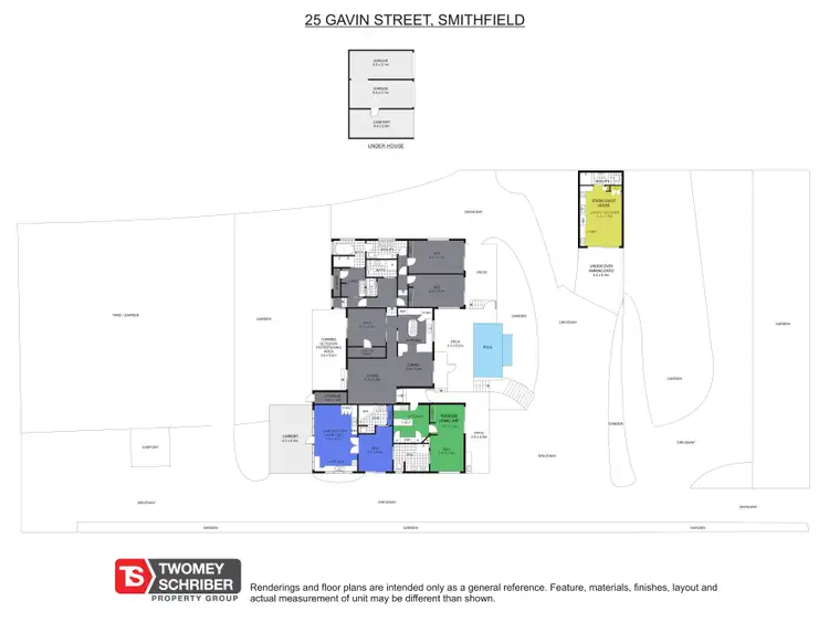 Floorplan of Homely house listing, 25 Gavin Street, Smithfield QLD 4878