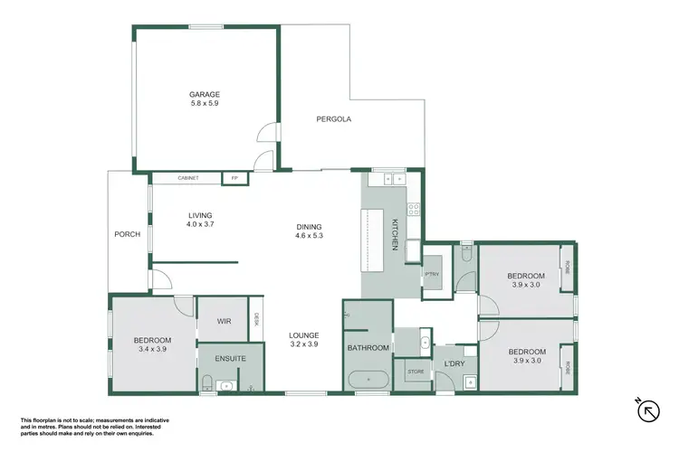 Floorplan of Homely house listing, 5 Unaipon Street, Lloyd NSW 2650