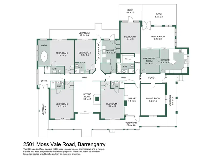 Floorplan of Homely house listing, 2501 Moss Vale Road, Barrengarry NSW 2577