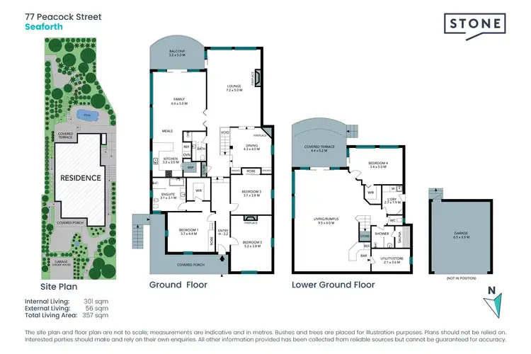 Floorplan of Homely house listing, 77 Peacock Street, Seaforth NSW 2092