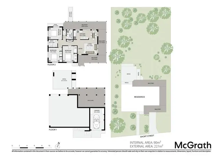 Floorplan of Homely house listing, 18 Short Street, Nambucca Heads NSW 2448