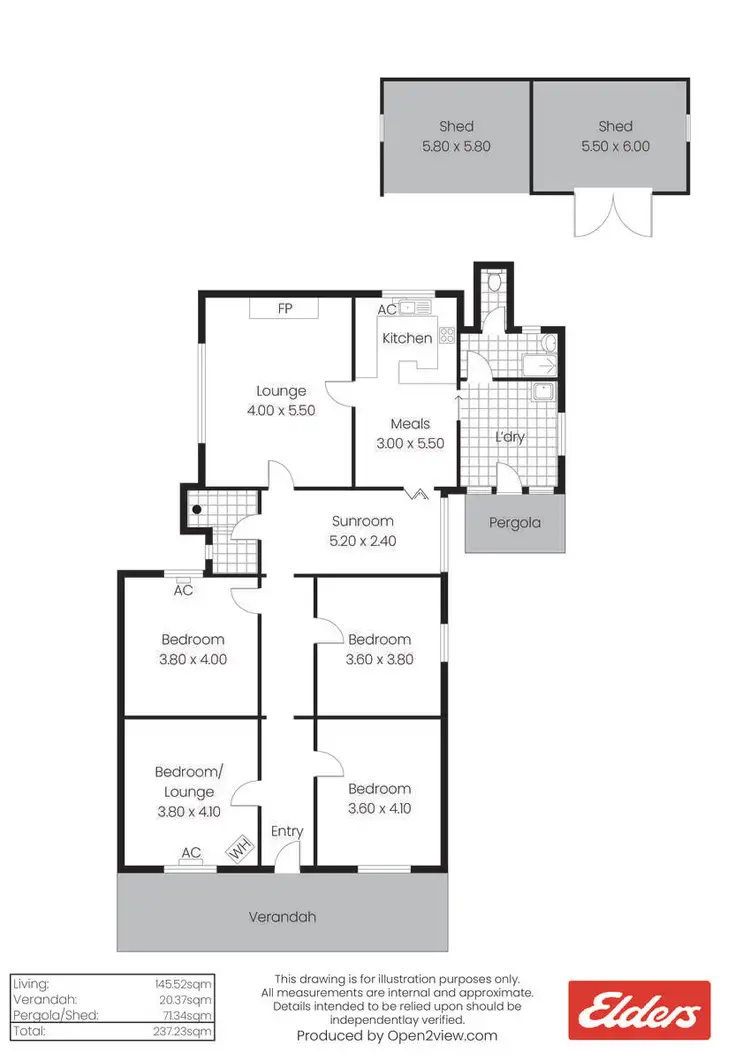 Floorplan of Homely house listing, 204 Tohls Road, Booborowie SA 5417