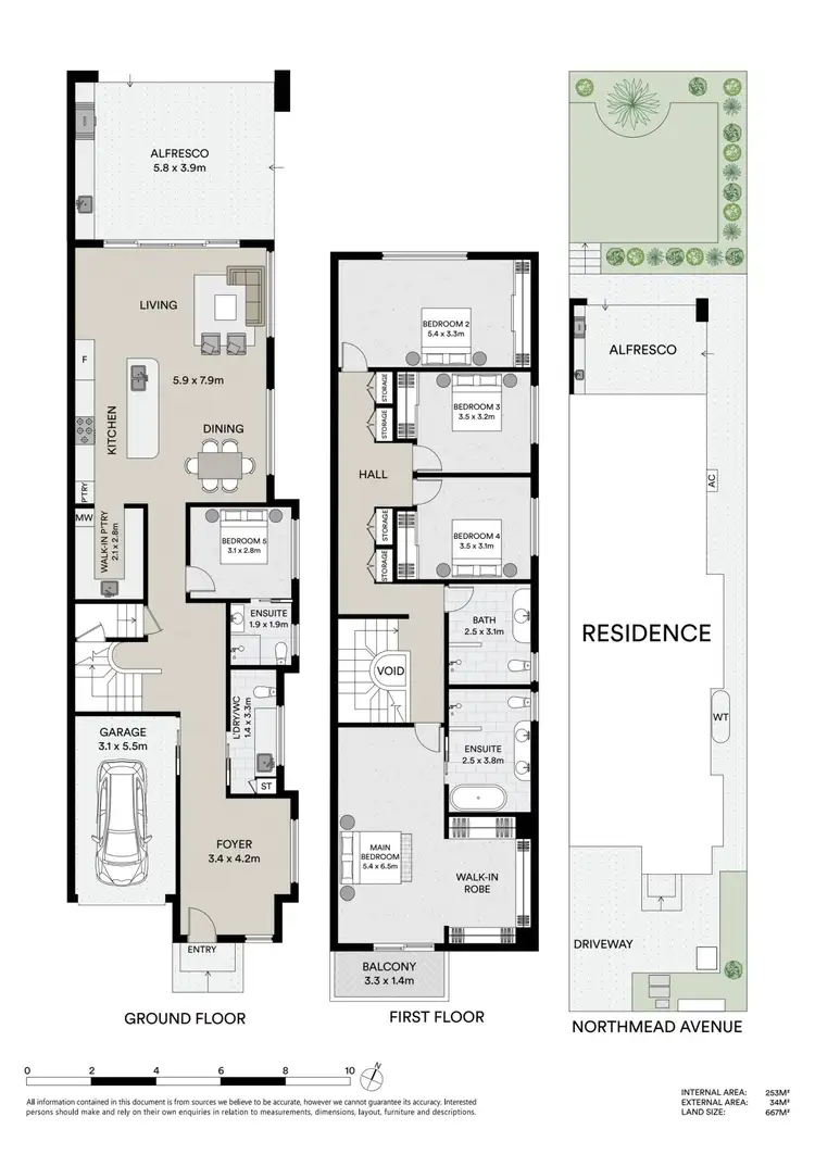 Floorplan of Homely house listing, 43 Northmead Avenue, Northmead NSW 2152