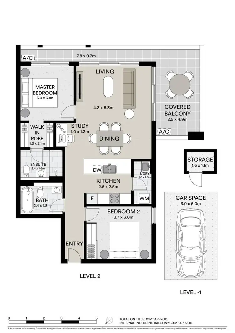 Floorplan of Homely apartment listing, 216/5 Verona Drive, Wentworth Point NSW 2127