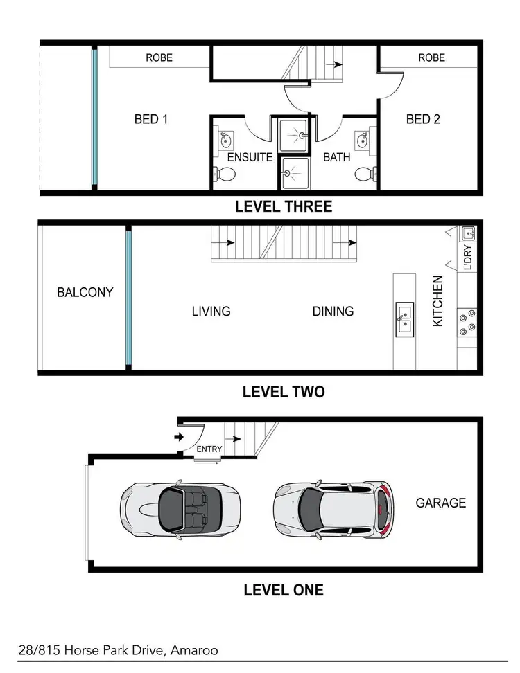 Floorplan of Homely unit listing, 28/815 Horse Park Drive, Amaroo ACT 2914