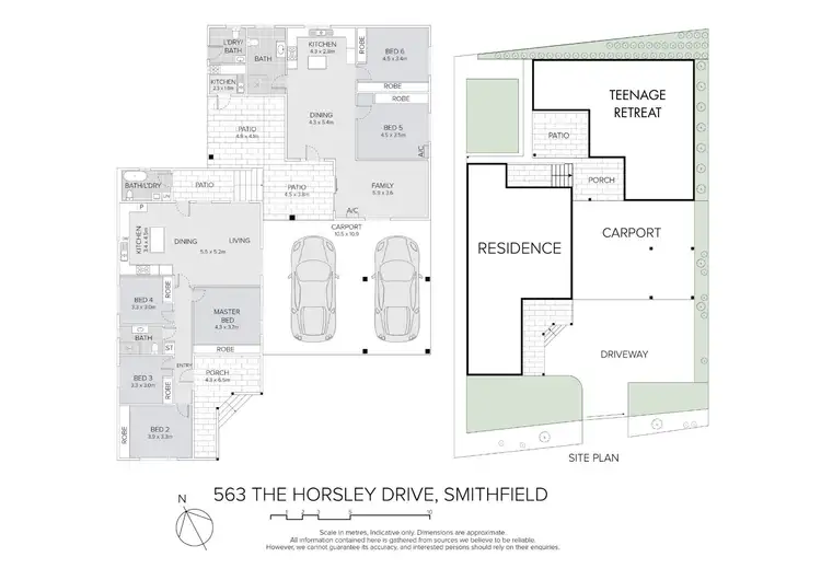Floorplan of Homely house listing, 563 The Horsley Drive, Smithfield NSW 2164