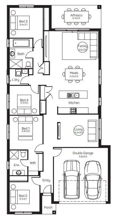 Floorplan of Homely house listing, Address available on request