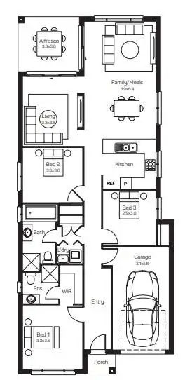 Floorplan of Homely house listing, Address available on request