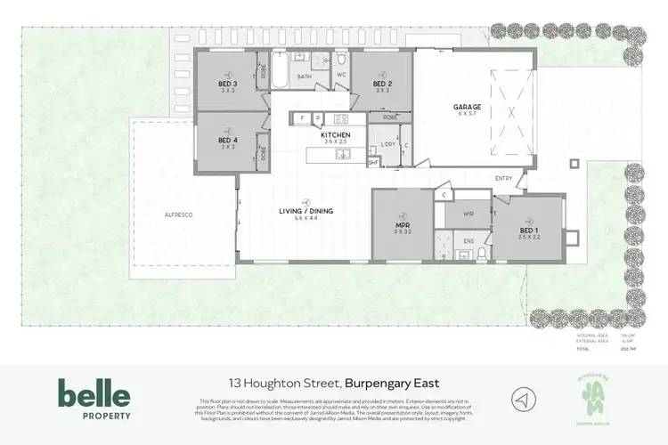 Floorplan of Homely house listing, 13 Houghton Street, Burpengary East QLD 4505
