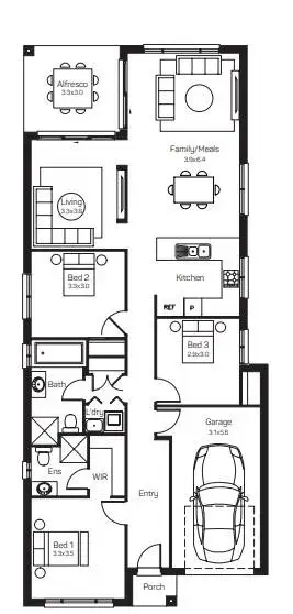 Floorplan of Homely house listing, Address available on request