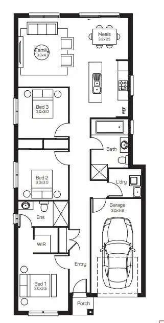 Floorplan of Homely house listing, Address available on request