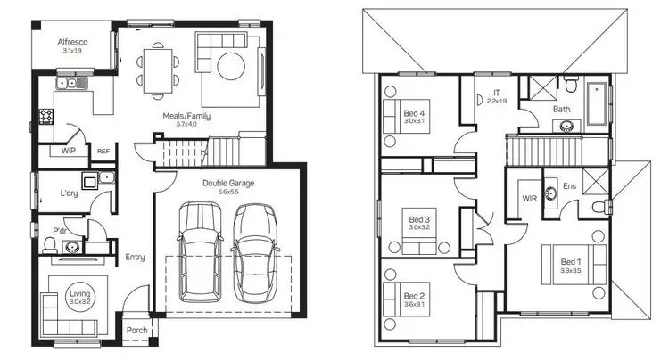 Floorplan of Homely house listing, Lot 26 9 French Estate Street, Werrington NSW 2747