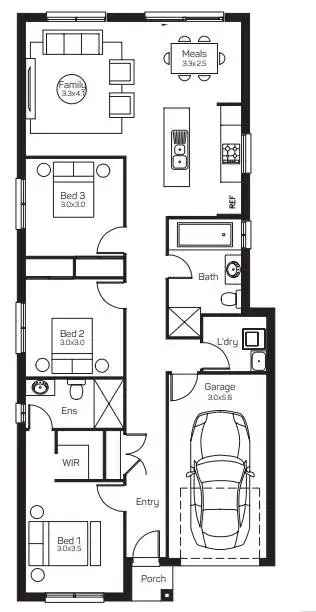 Floorplan of Homely house listing, Address available on request