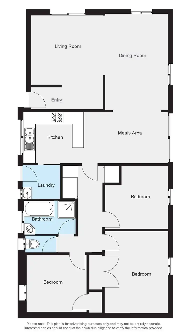 Floorplan of Homely house listing, 318 Parkland Crescent, Lavington NSW 2641