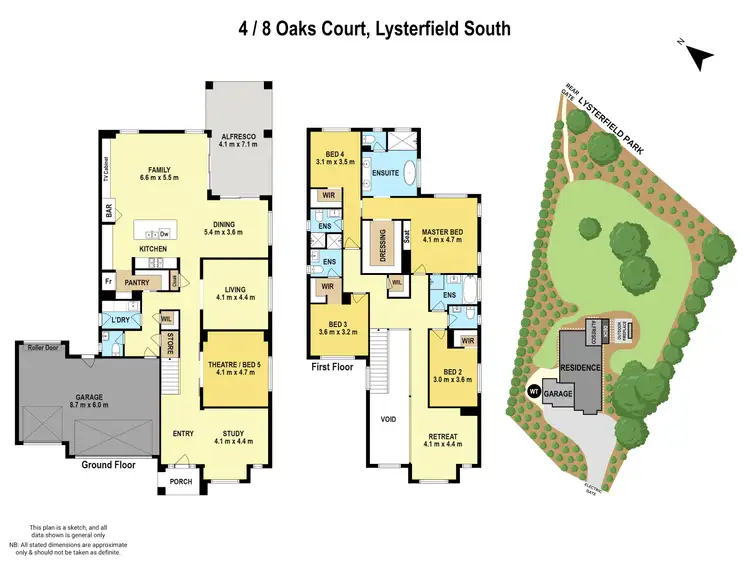 Floorplan of Homely house listing, 4/8 Oaks Court, Lysterfield South VIC 3156