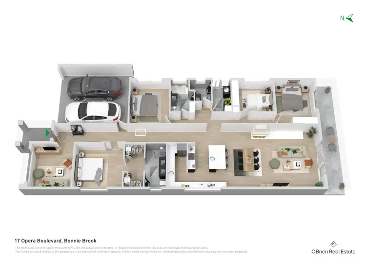 Floorplan of Homely house listing, 17 Opera Boulevard, Bonnie Brook VIC 3335