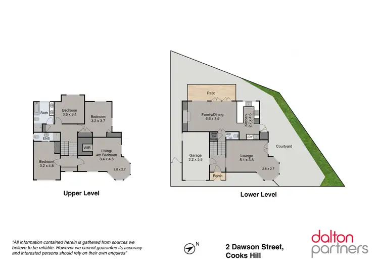 Floorplan of Homely house listing, 2 Dawson Street, Cooks Hill NSW 2300