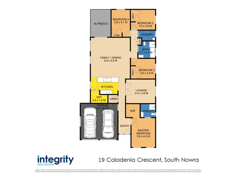 Floorplan of Homely house listing, 19 Caladenia Crescent, South Nowra NSW 2541