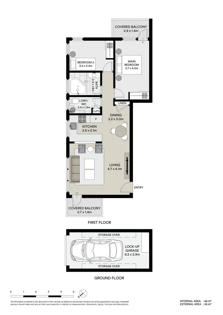 Floorplan of Homely unit listing, 12/14 Croydon Street, Cronulla NSW 2230