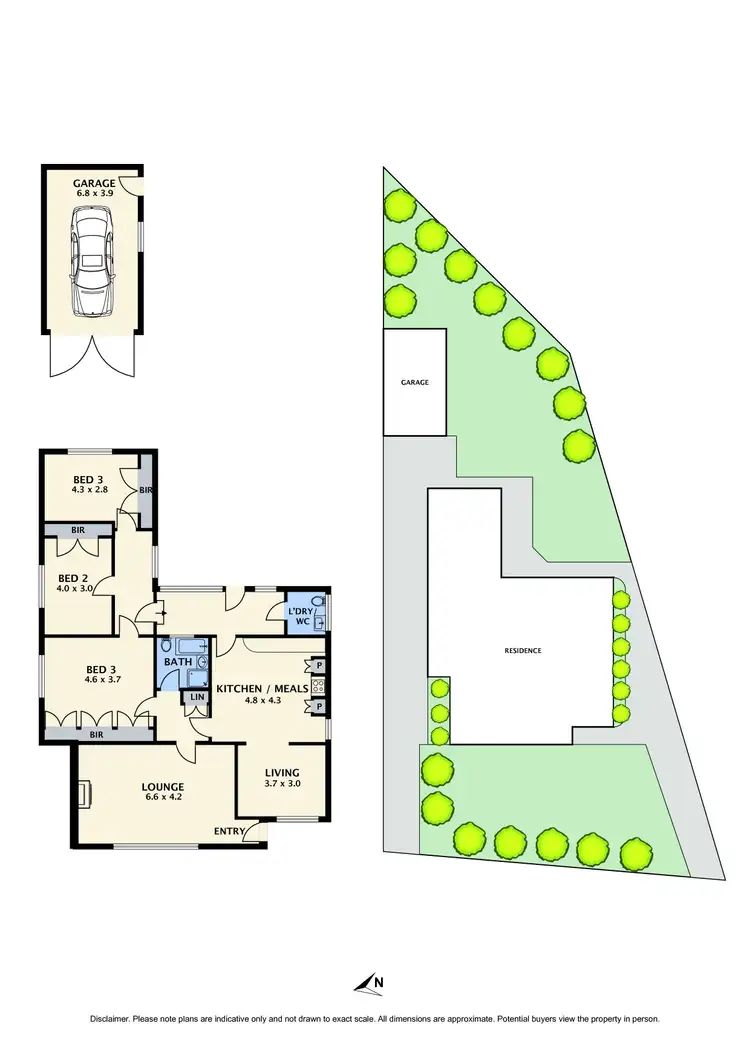 Floorplan of Homely house listing, 2 - 4 Fyfe Street, Reservoir VIC 3073