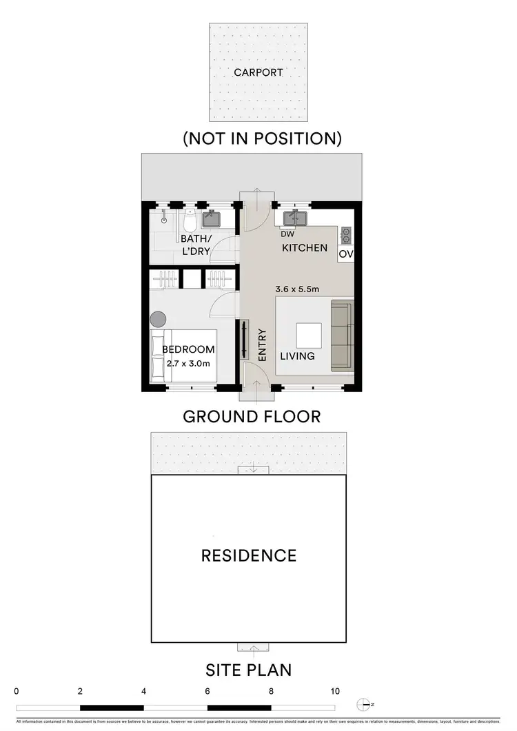 Floorplan of Homely unit listing, 4/198 Aberdeen Street, Geelong West VIC 3218