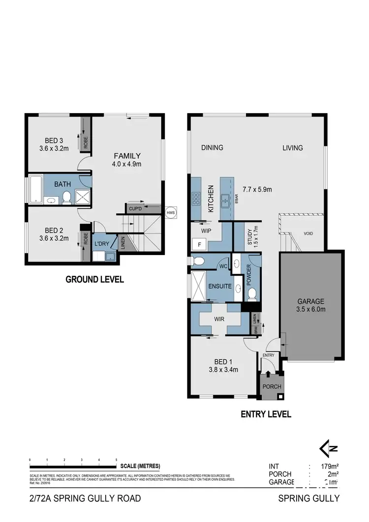 Floorplan of Homely house listing, 2/72A Spring Gully Road, Spring Gully VIC 3550