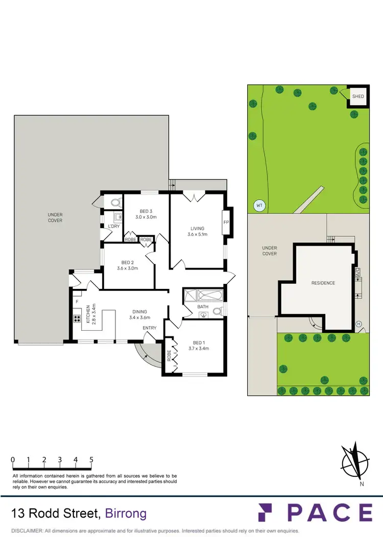 Floorplan of Homely house listing, 13 Rodd Street, Birrong NSW 2143