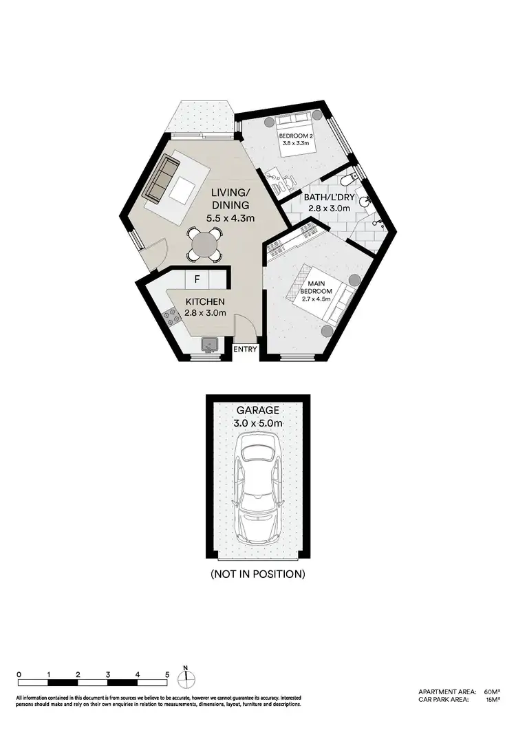 Floorplan of Homely retirement listing, 1/21 Eastern Valley Way, Northbridge NSW 2063