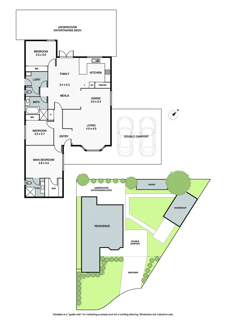 Floorplan of Homely house listing, 11 Corella Court, Carrum Downs VIC 3201