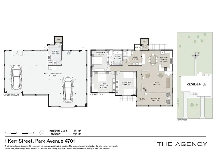 Floorplan of Homely house listing, 1 Kerr Street, Park Avenue QLD 4701