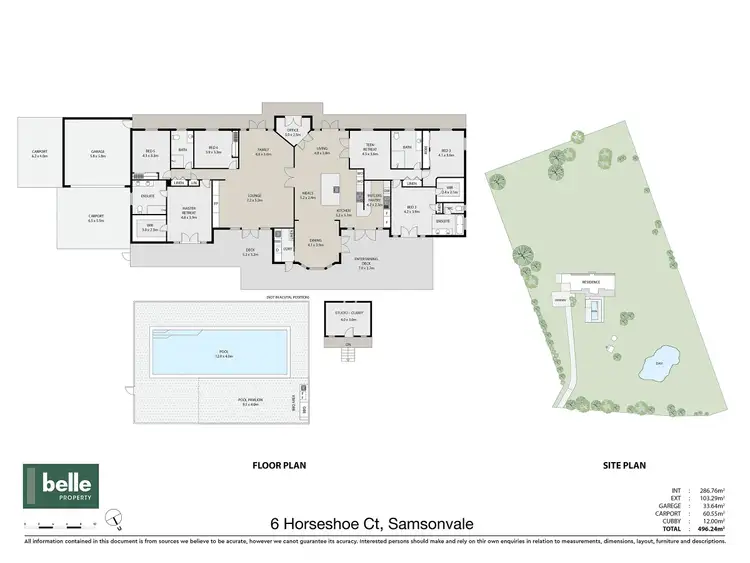 Floorplan of Homely house listing, 6 Horseshoe Court, Samsonvale QLD 4520