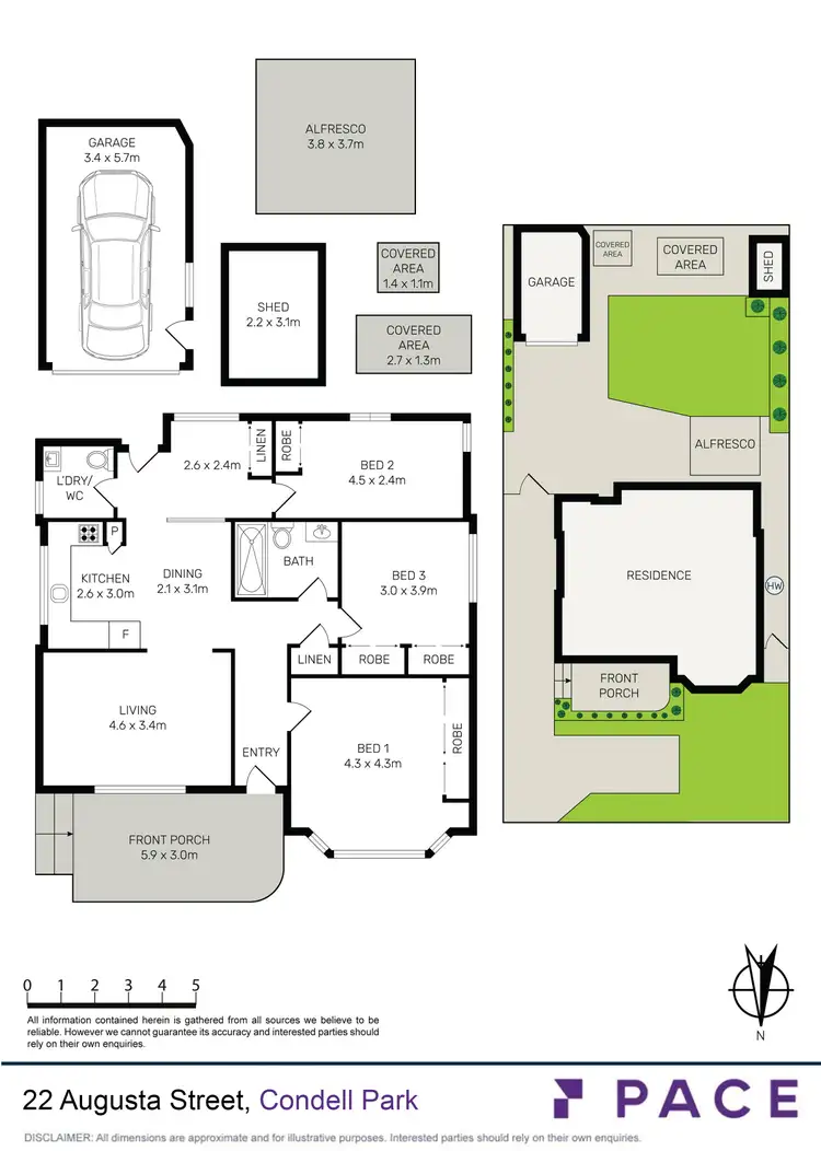 Floorplan of Homely house listing, 22 Augusta Street, Condell Park NSW 2200