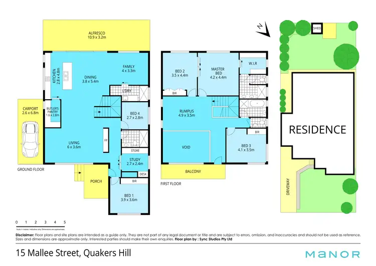 Floorplan of Homely house listing, 15 Mallee Street, Quakers Hill NSW 2763
