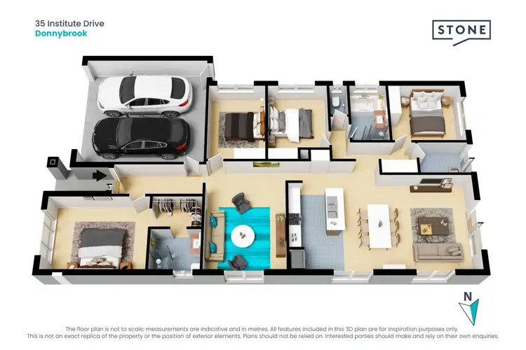 Floorplan of Homely house listing, 35 Institute Drive, Donnybrook VIC 3064