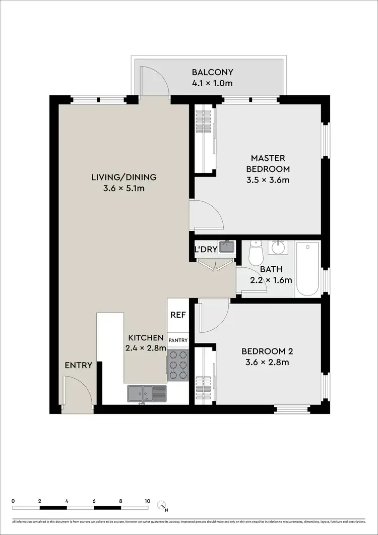 Floorplan of Homely unit listing, 1/686 Rocky Point Road, Sans Souci NSW 2219