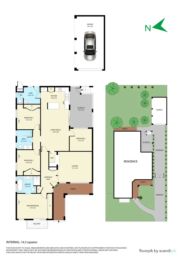Floorplan of Homely house listing, 7 Delacombe Drive, Vermont South VIC 3133