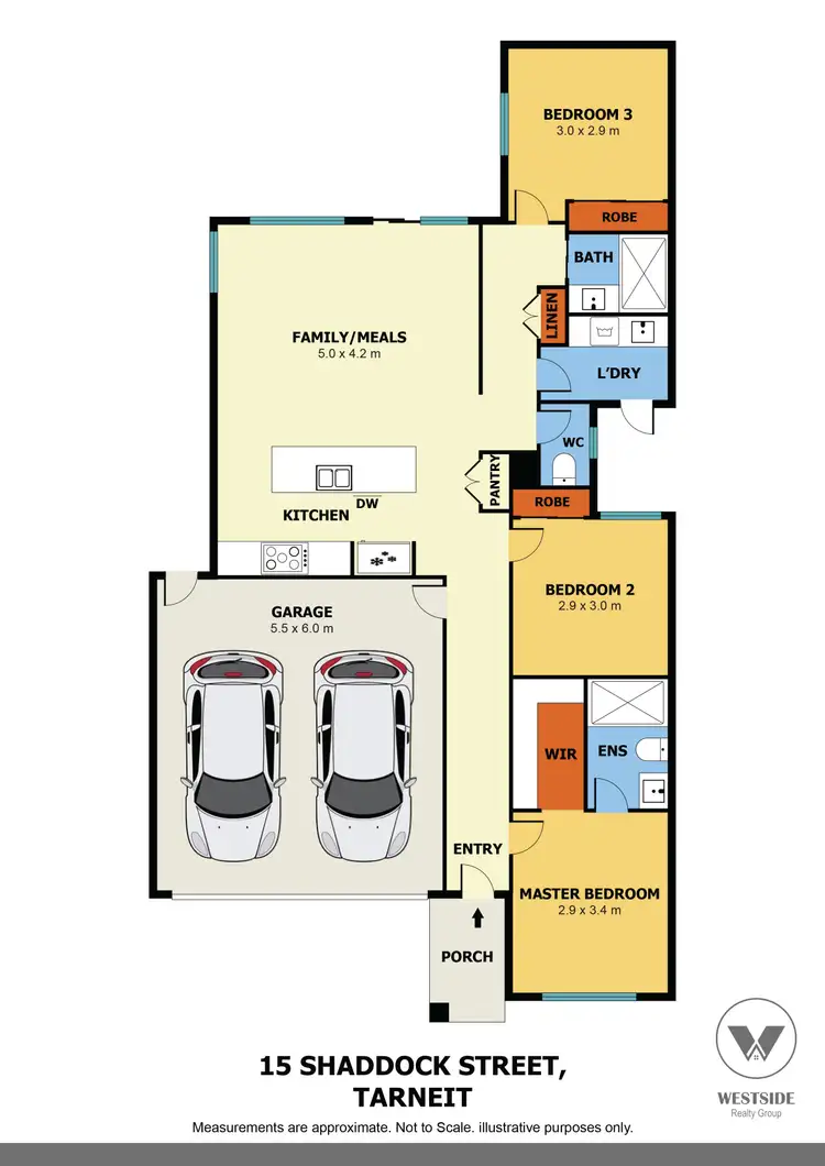 Floorplan of Homely house listing, 15 Shaddock Street, Tarneit VIC 3029