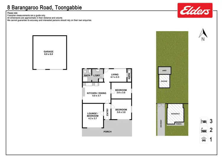 Floorplan of Homely house listing, 8 Barangaroo Road, Toongabbie NSW 2146
