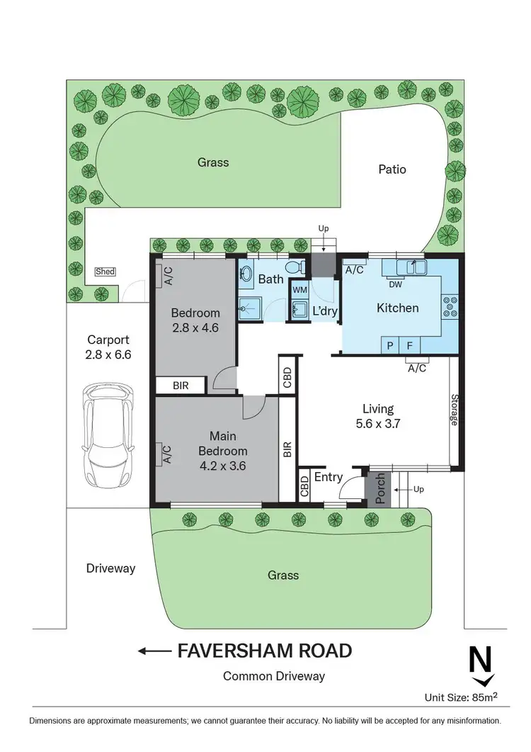 Floorplan of Homely unit listing, 3/31 Faversham Road, Canterbury VIC 3126