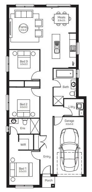 Floorplan of Homely house listing, Address available on request